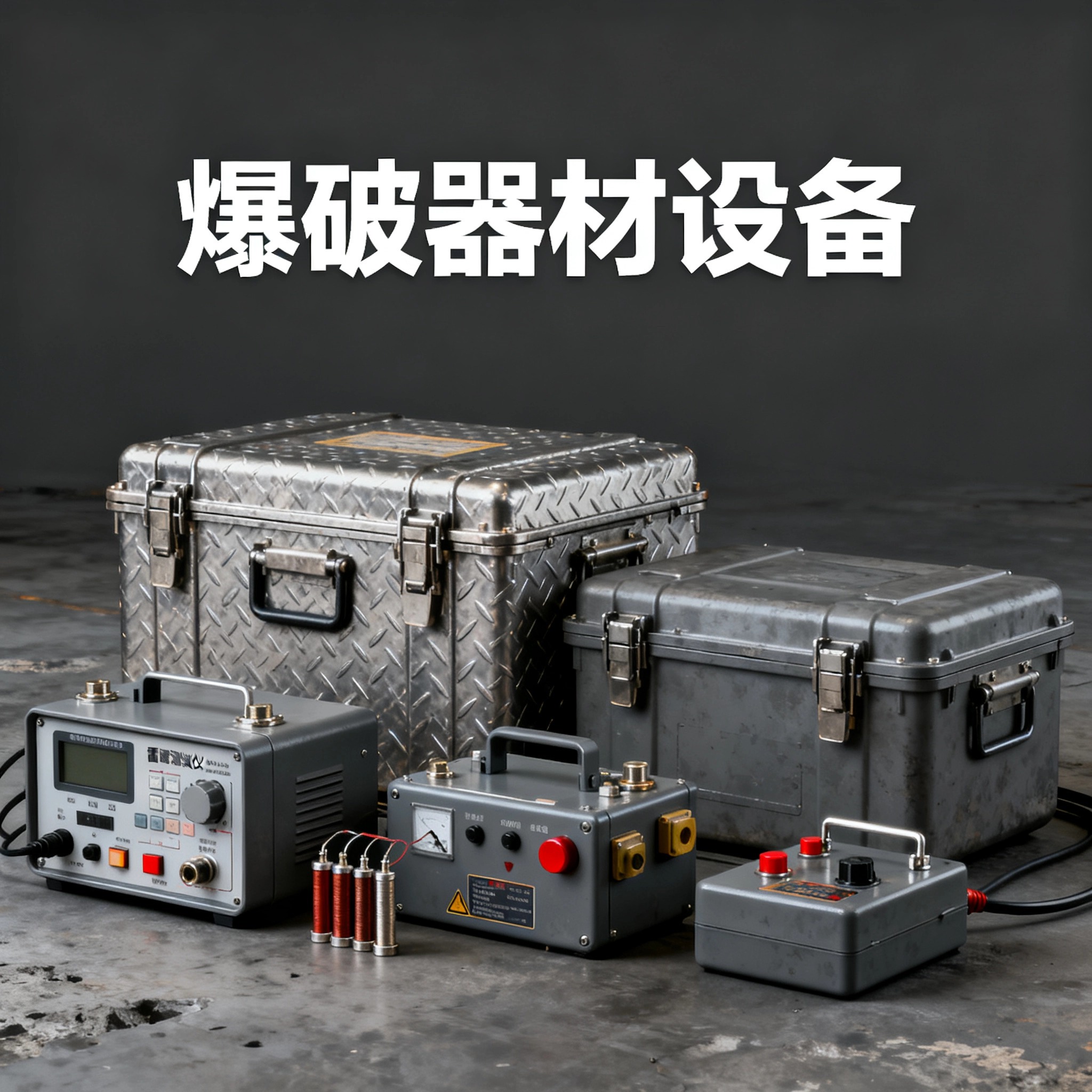 南口街道爆破工程师的“兵器库”：常用器材一册通